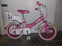 Bicicleta Minnie menina em bom estado