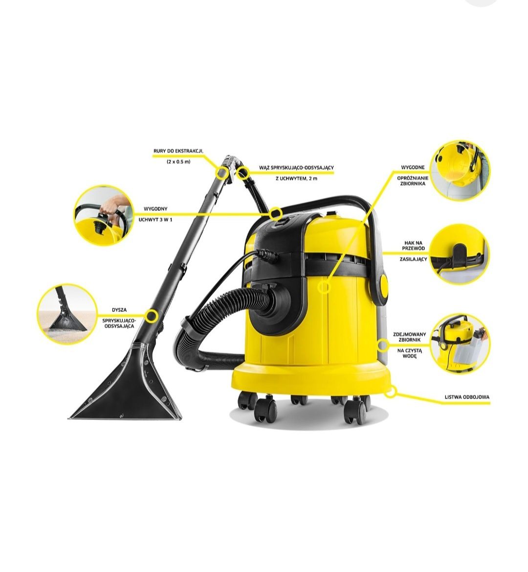 Odkurzacz piorący karcher SE 4001