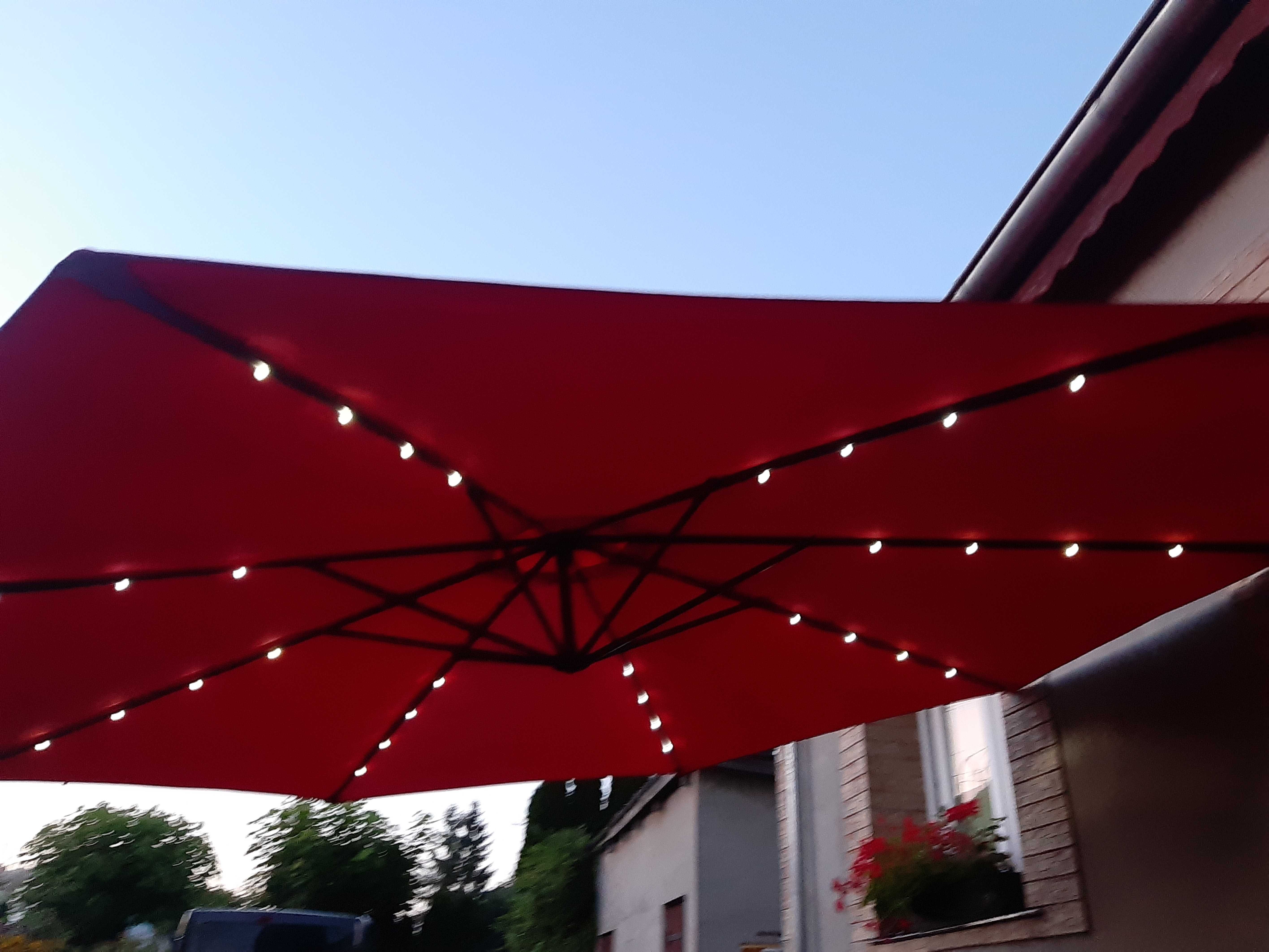 Parasol ogrodowy 3,5 m szeroki