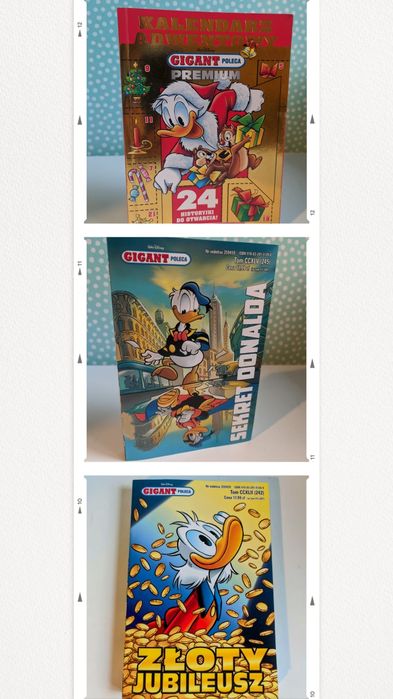 Gigant poleca. Kaczor Donald x3
