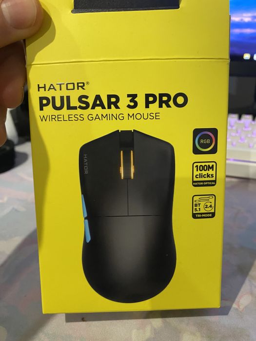 Мышка Hator pulsar 3 pro, б/у