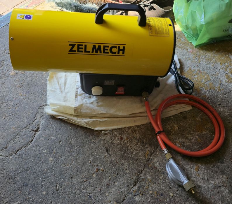 Nagrzewnica Gazowa Zelmech NGZL15 Termostat Jak Nowa