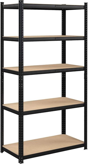 Regał magazynowy , czarny, 50x100x200 cm