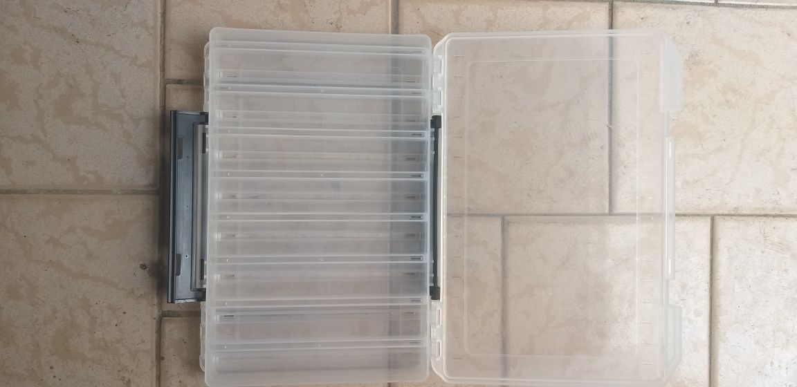 Коробка для воблеров двухсторонняя 16 секций