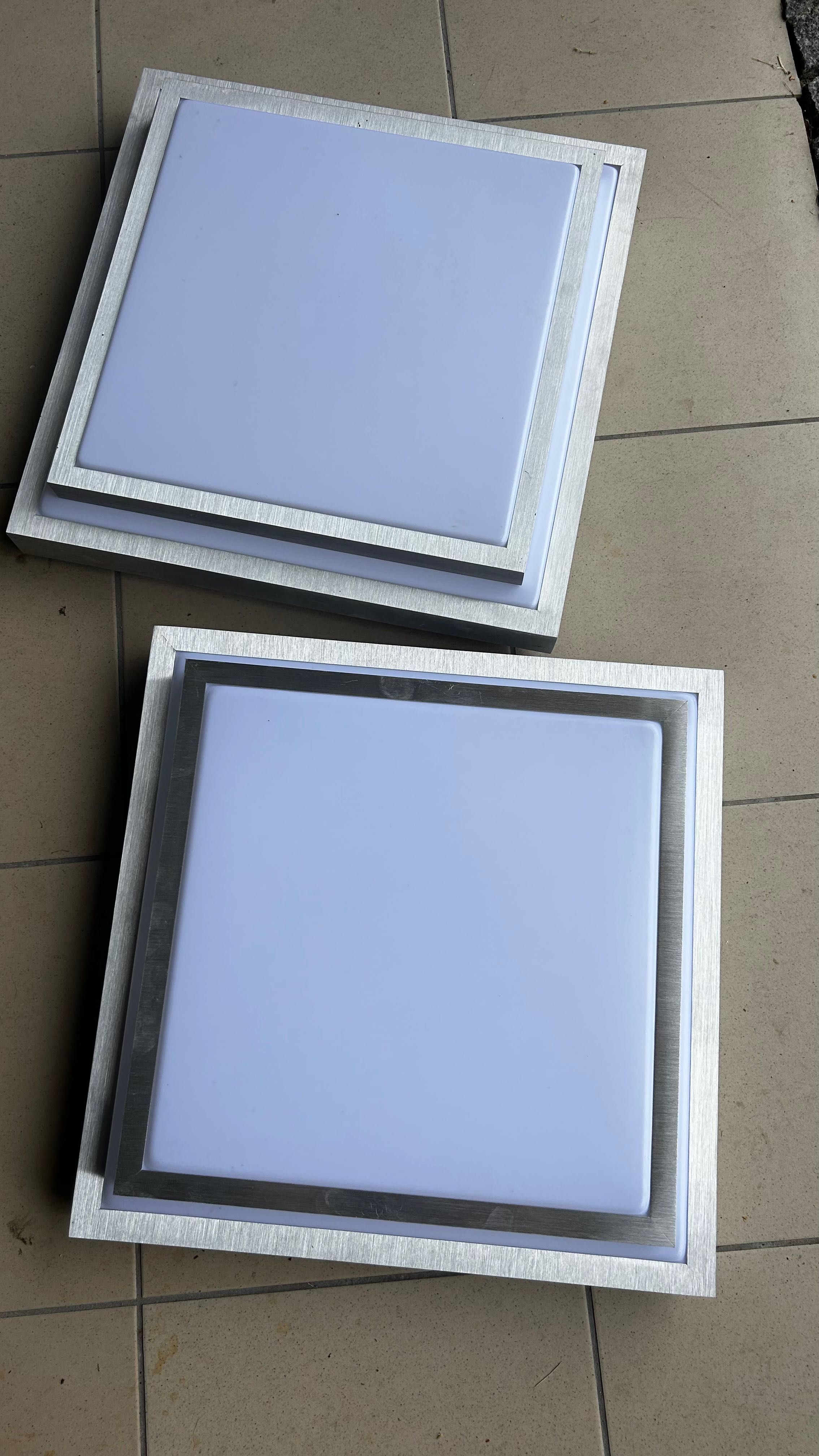 IKEA zestaw 2 lampy jak FLOATL panel sufitowy ścienny żarówka