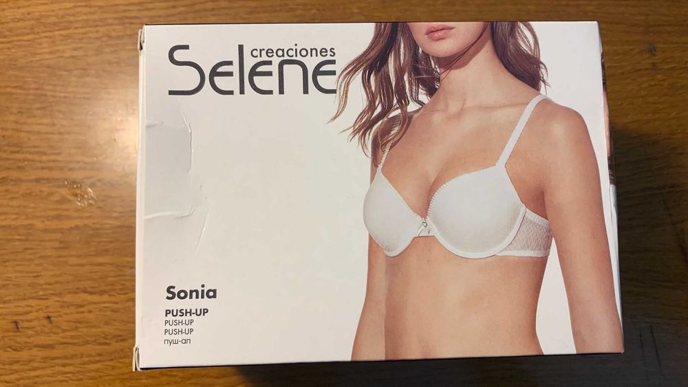Selene Sónia Sutiã Push UP com aro e acolchoado Copa B