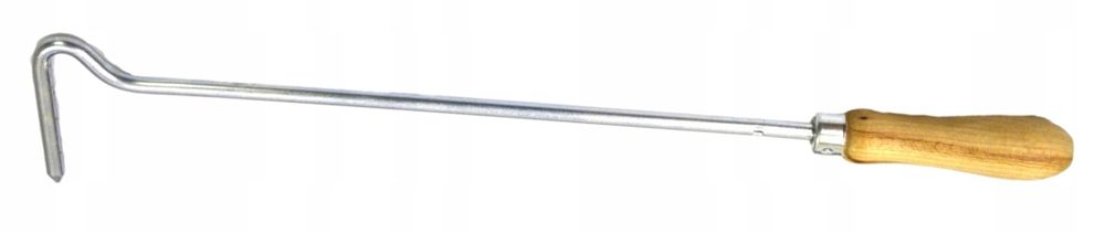 Pogrzebacz Do Pieca Kominka 47 Cm Mocny Wytrzymały Metalowy rączka