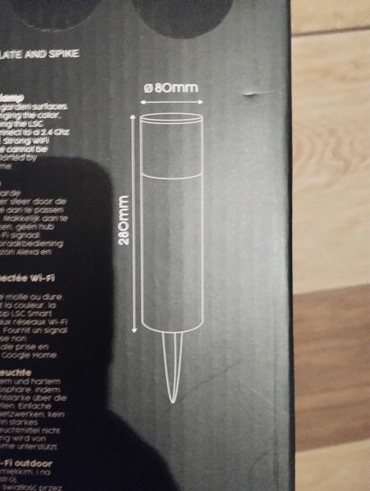 Nowa lampa ogrodowa LSC Smart connect