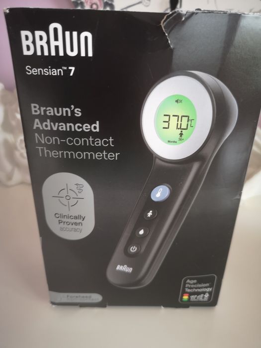 Termometr  bezdotykowy elektroniczny Braun Advanced Non Connect