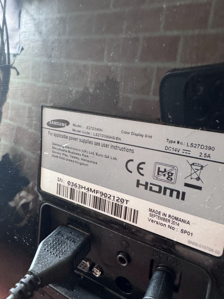 Monitor Samsung 27 cali