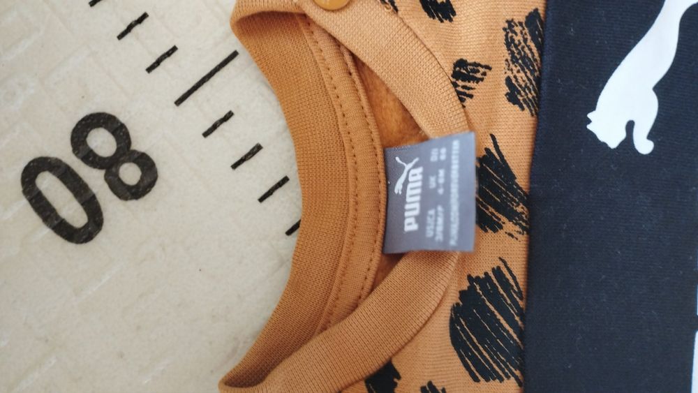 Костюм для немовлят 3-6 міс. Puma на флісі