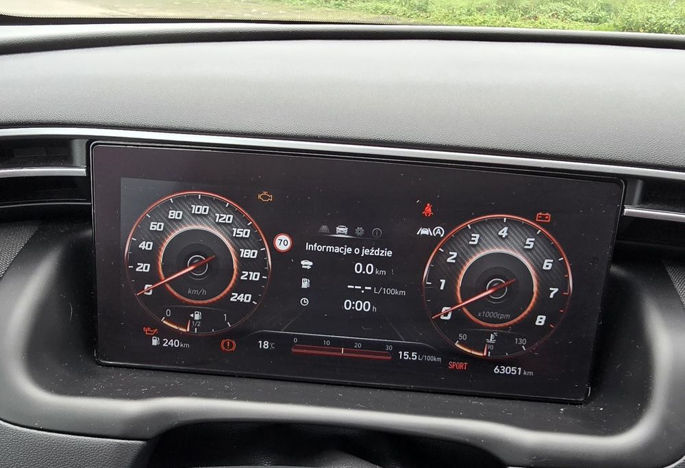 Hyundai Tucson - salon