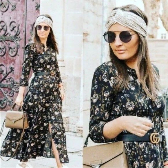 Zara Л/ХЛ сукня довга з кишенями
