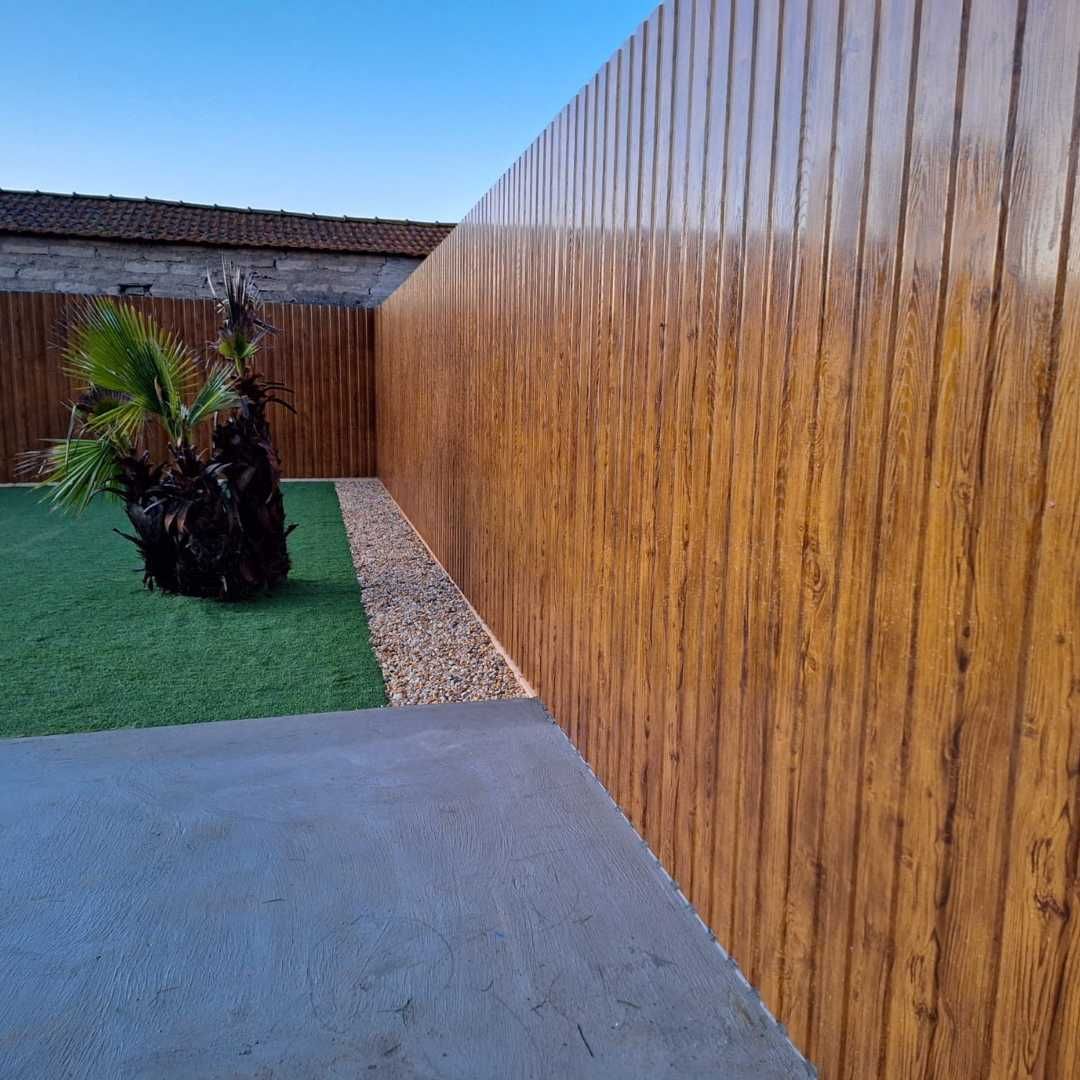 Vedação Chapa Madeira