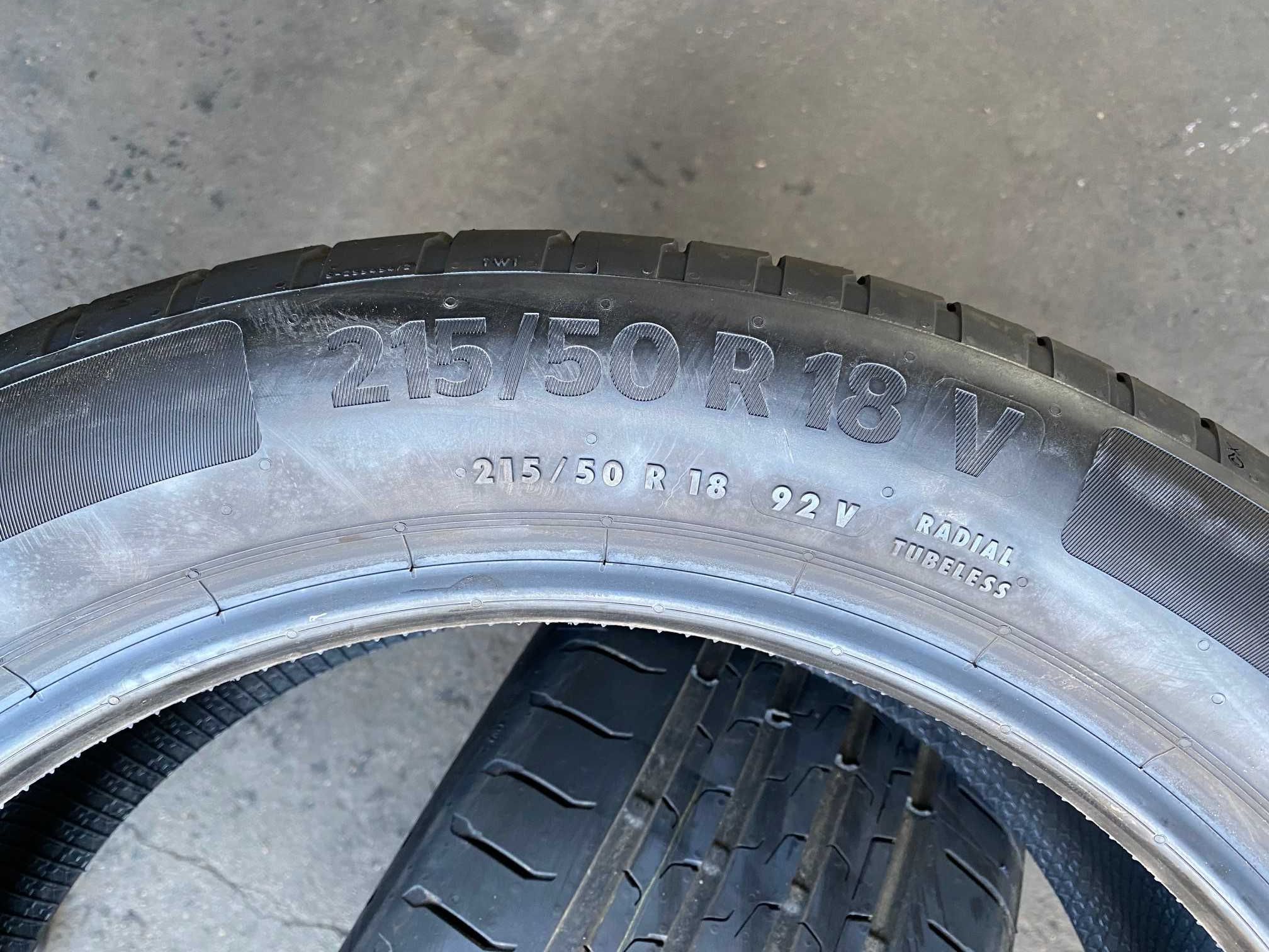 Para opon Continental 215/50R18 Nowe