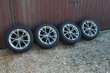Koła 225/50 R17 5x112 Alufelgi + opony zimowe BMW G20 G21 TPMS