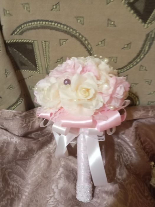 Продам весільні букети дублери та подарочні букети з мьяких ігращок