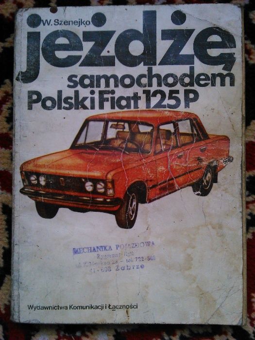 Jeżdżę samochodem Polski Fiat 125 P–W. Szenejko