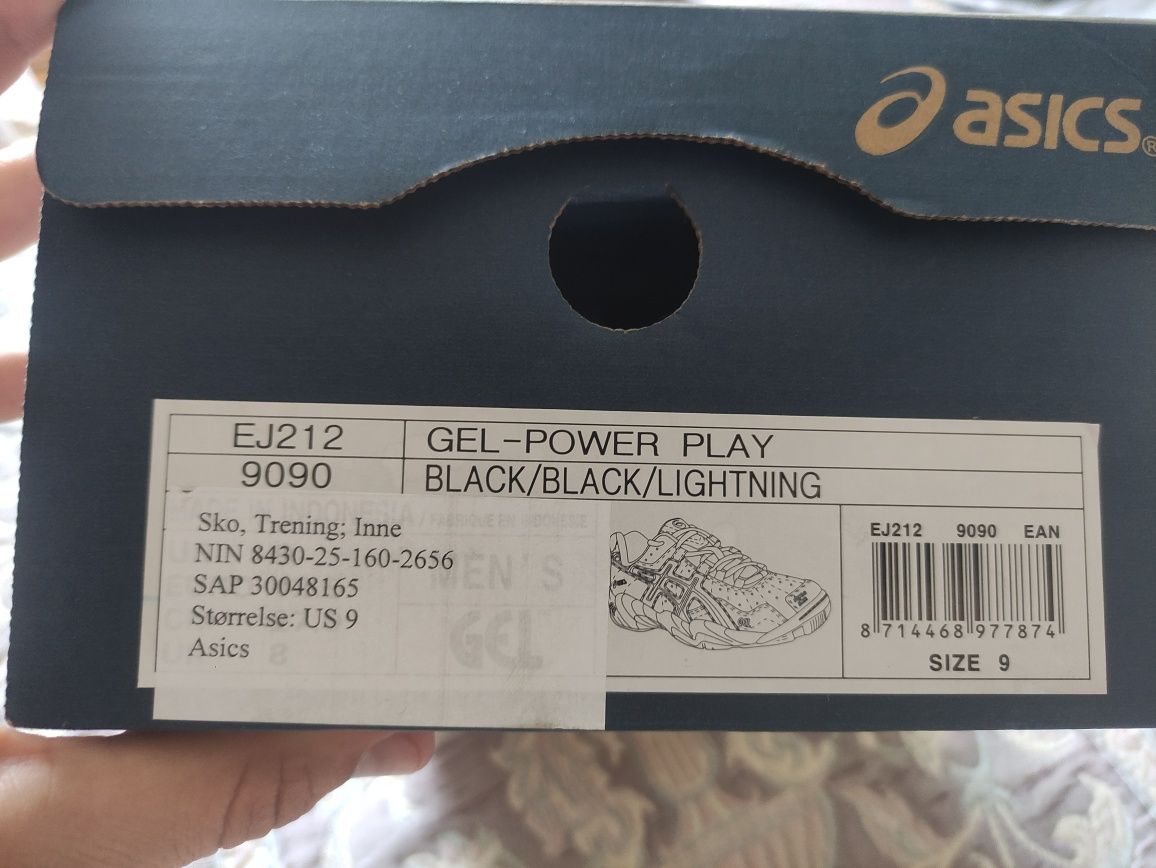 Кросівки asics gel power play