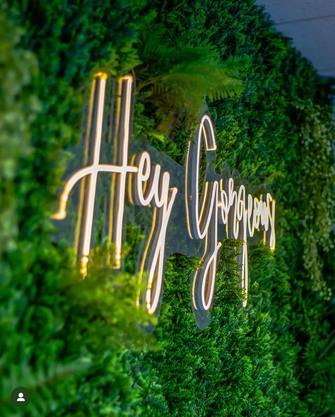 Led neon Hey Gorgeous