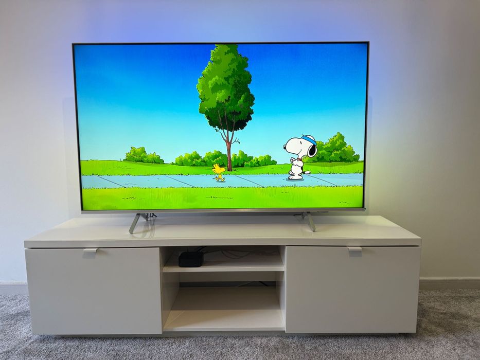 Móvel de TV IKEA BYÅS - Brilhante Branco - Excelente Estado