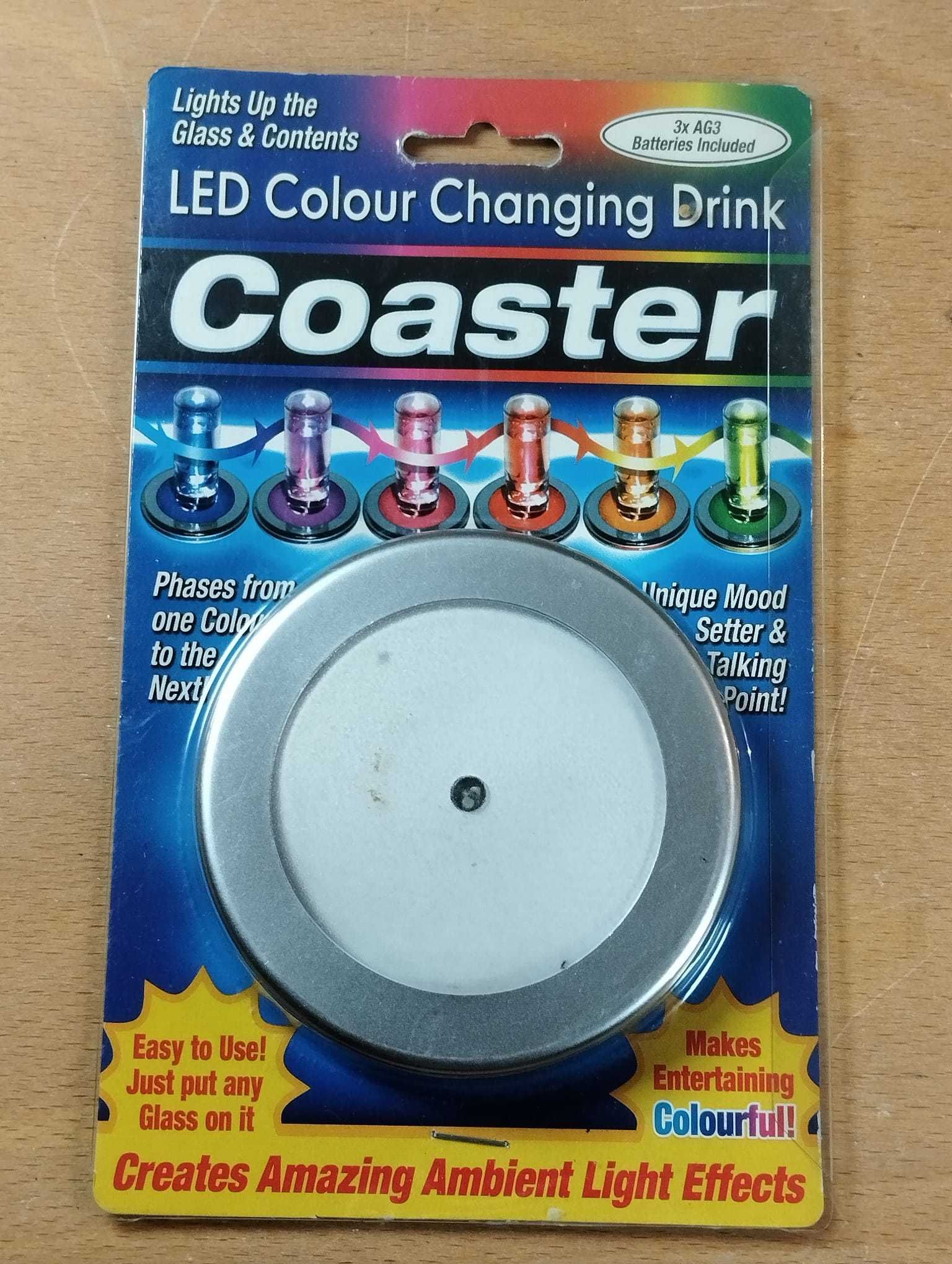 Base Bebida LED Colorida
