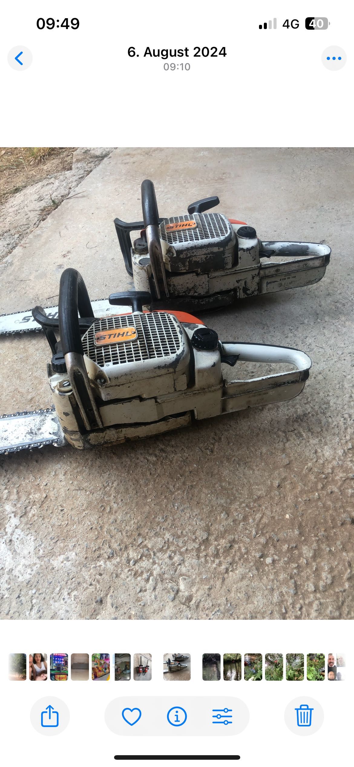 Motosserras stihl 028 AV