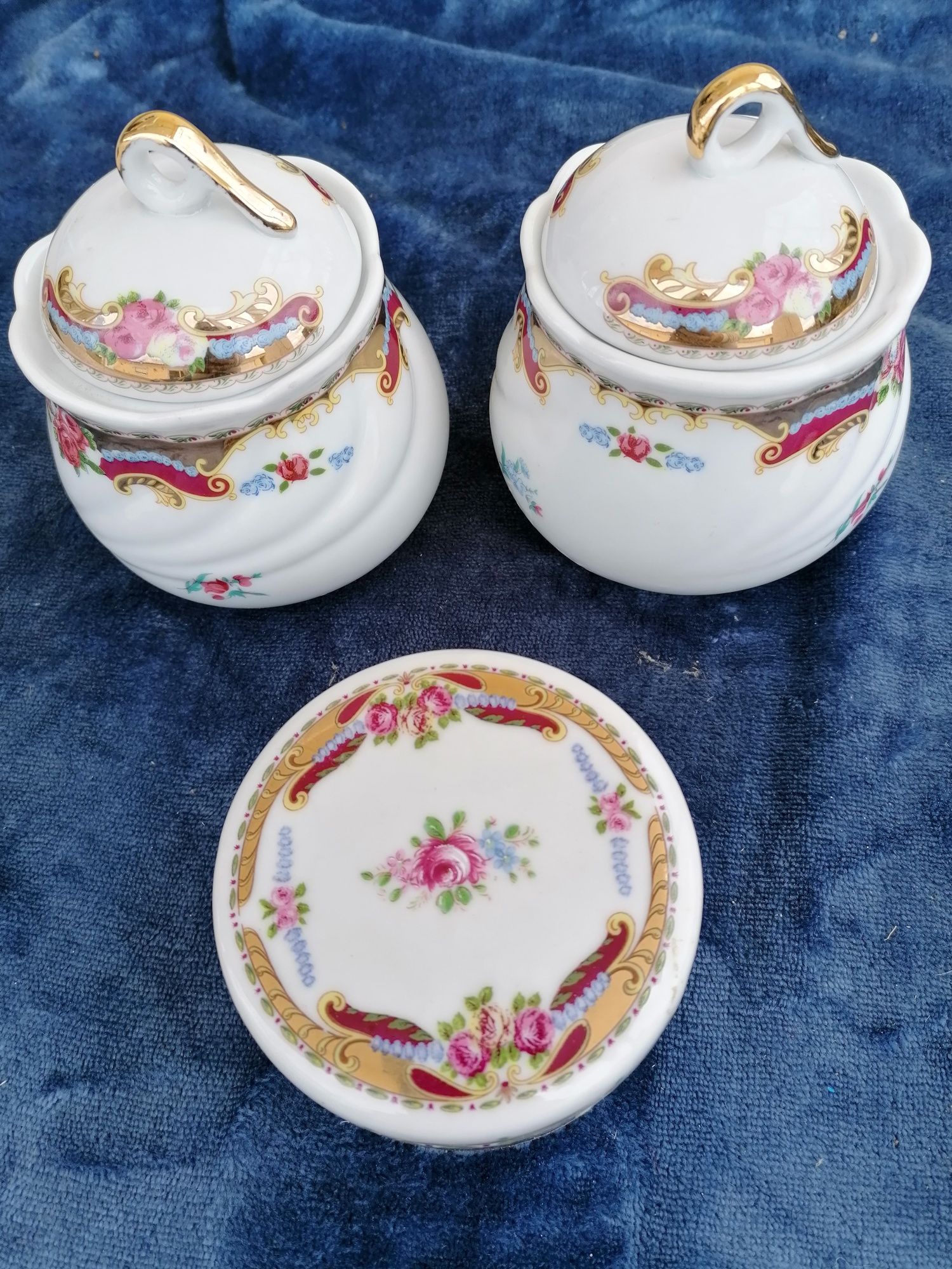 Conjunto decoração porcelana Limoges