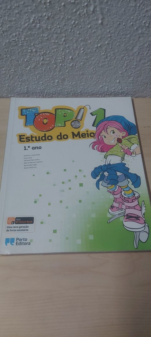 Livro Fichas e Manuais Escolares 1º Ano