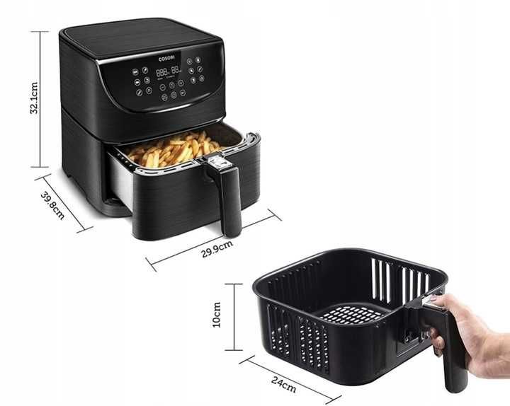 Frytkownica air fryer Cosori CP158-AF-RXB 1700 W