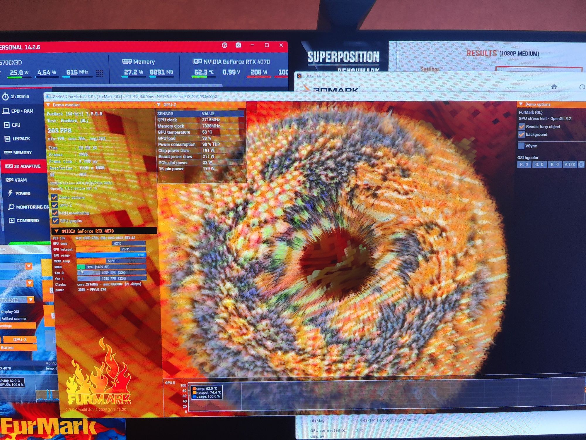 Відеокарта ASUS ROG STRIX RTX 4070 12 GB OC version