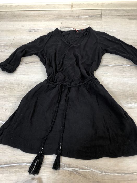 Esprit sukienka 34/36 bawelniana czarna