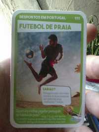 trading card Futebol de Praia Pingo Doce-portes grátis