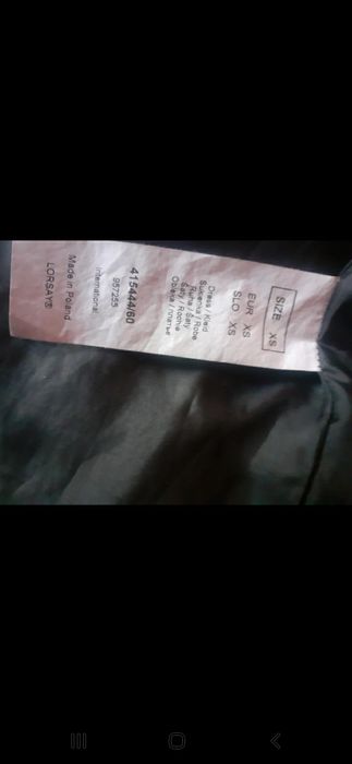 Sukienka z baskinką Orsay r.xs/s