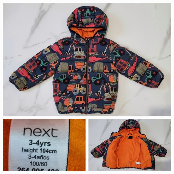 Куртка next евро зима, зимові штани zara 3-4роки