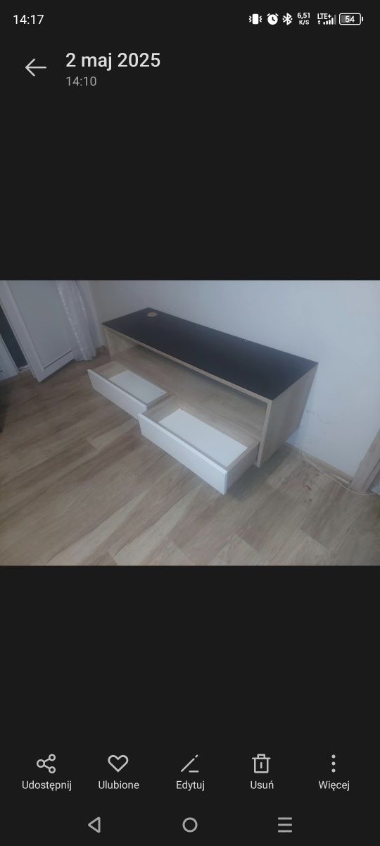 Szafka RTV wisząca
