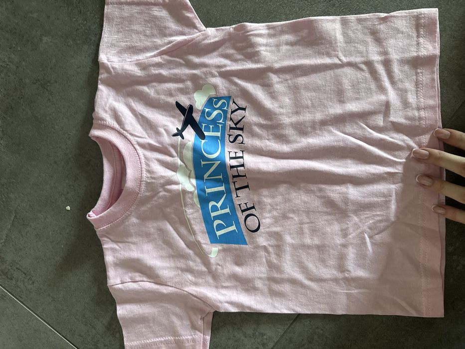 Tshirt dla dziewczynki rozowy dozm 98