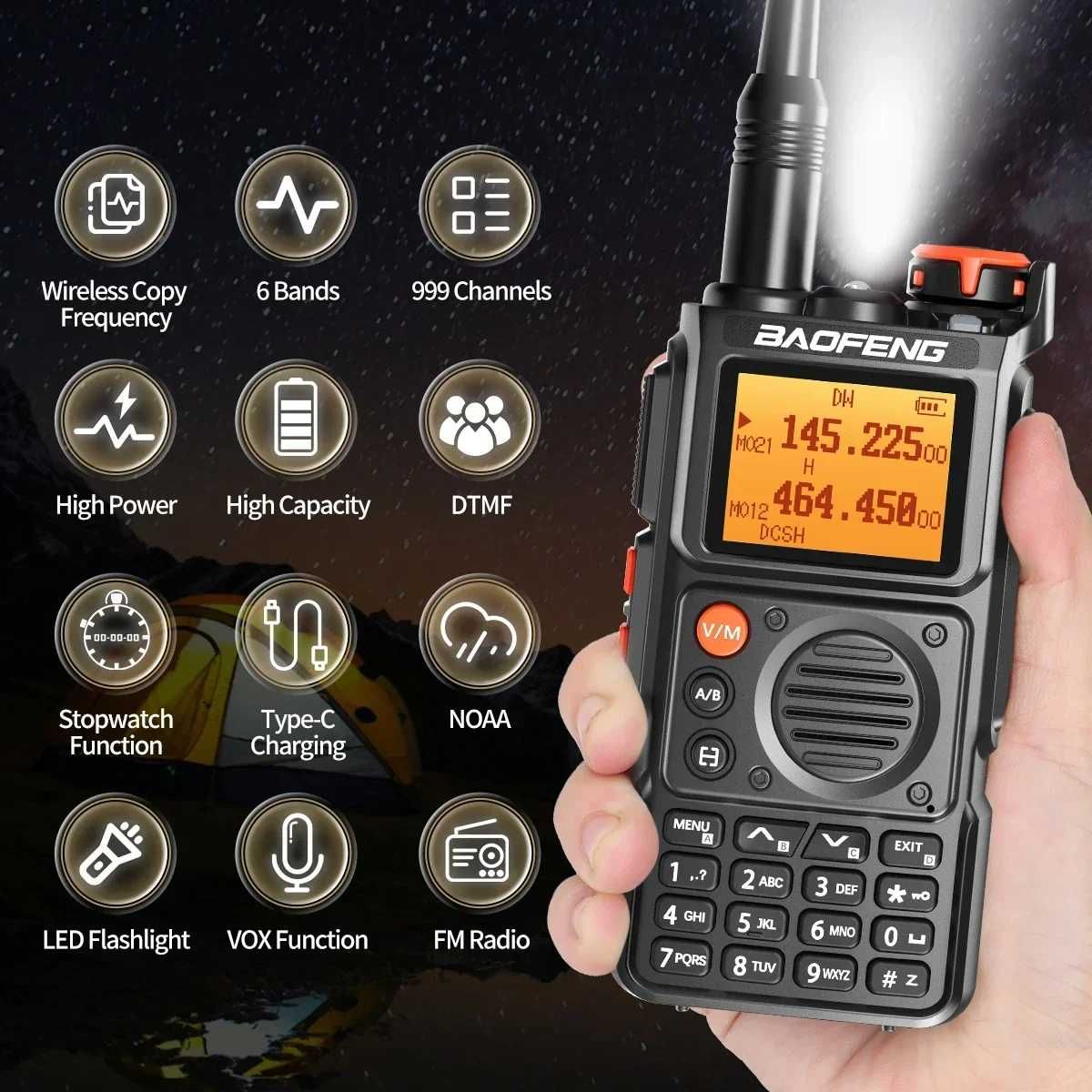 Рация Baofeng K6