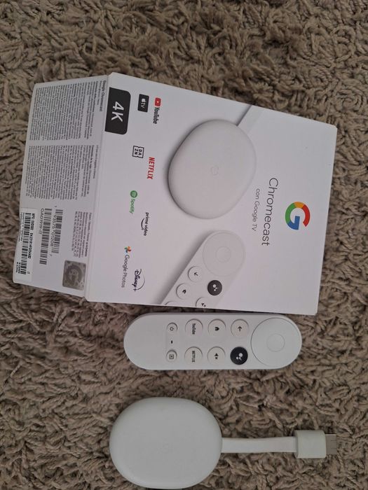 Box Chromecast com Google TV