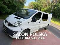 Renault Trafic 2.0 116KM BRYGADÓWKA 6os. Salon Polska Klima Faktura Vat23% 1Reka!