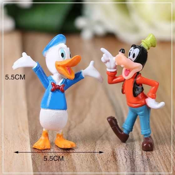 Figurki 6 szt. zestaw Myszka Miki Mickey Minnie Mouse Donald Pluto