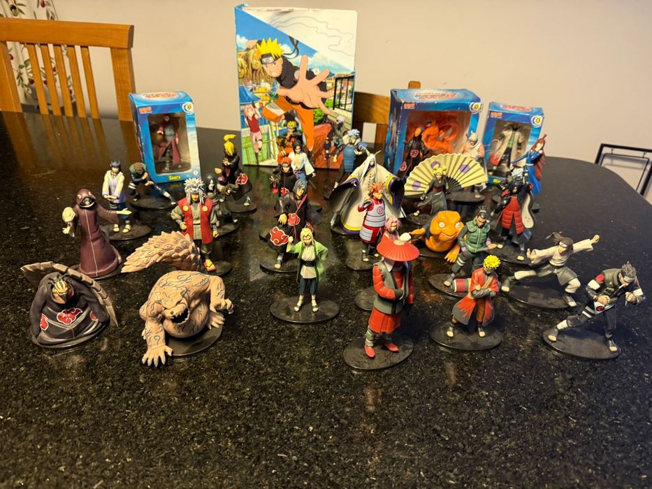 Colecao Naruto com posters