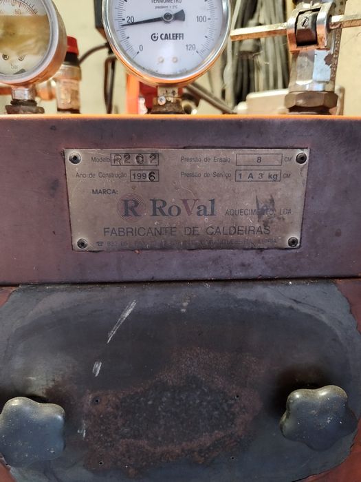 Caldeira a lenha ROVAL