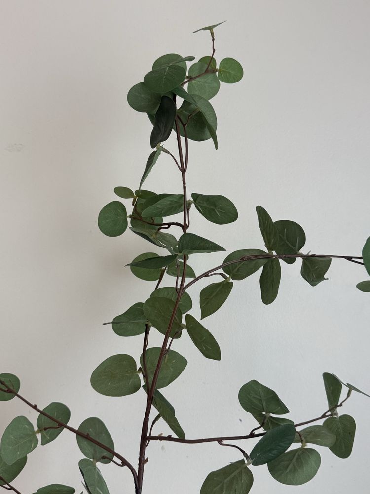 Planta falsa + vaso