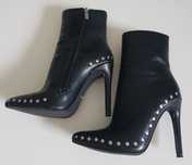 Botki czarne DeeZee 36