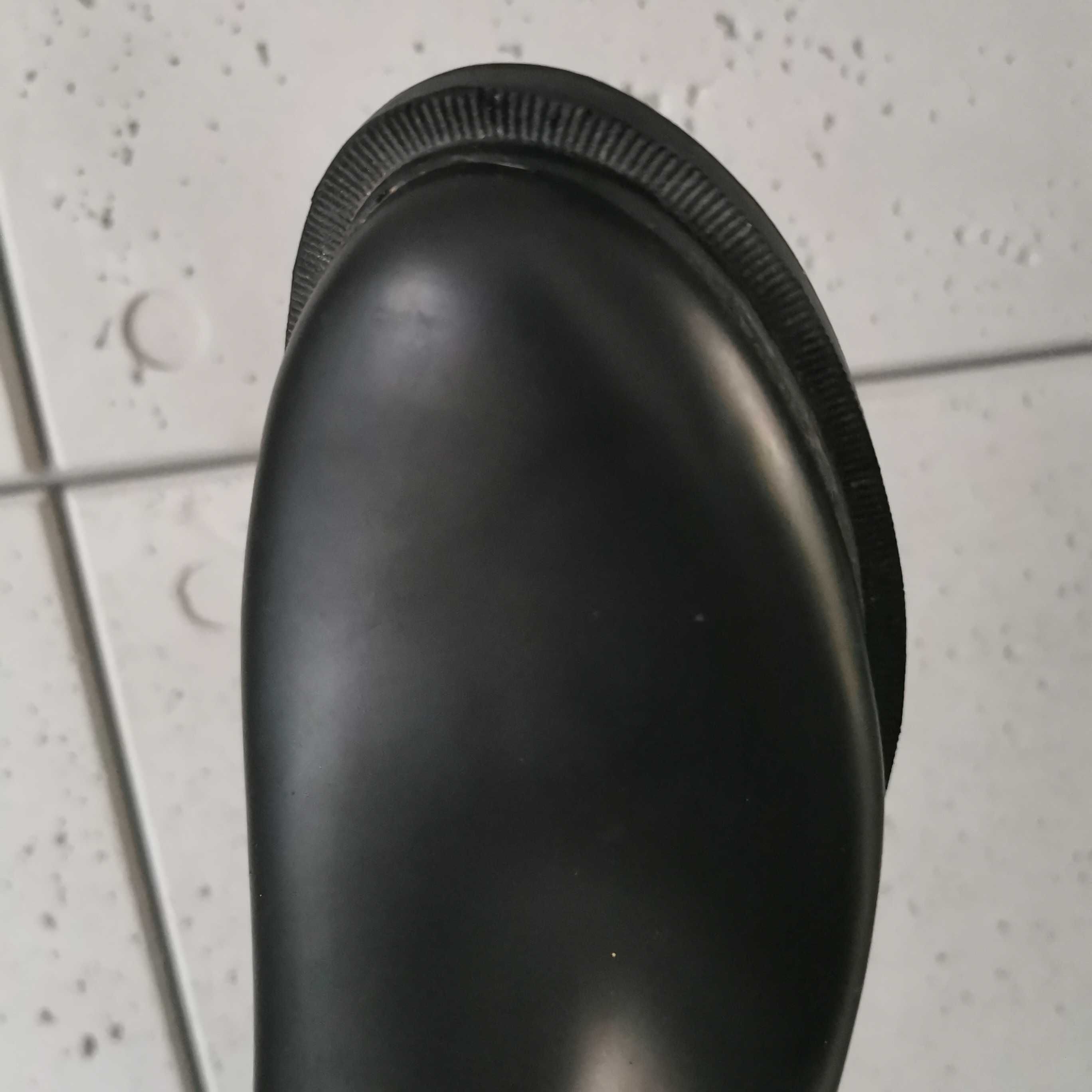 Kalosze 38 czarne pikowane ZARA jak quess NOWE GUMIAKI