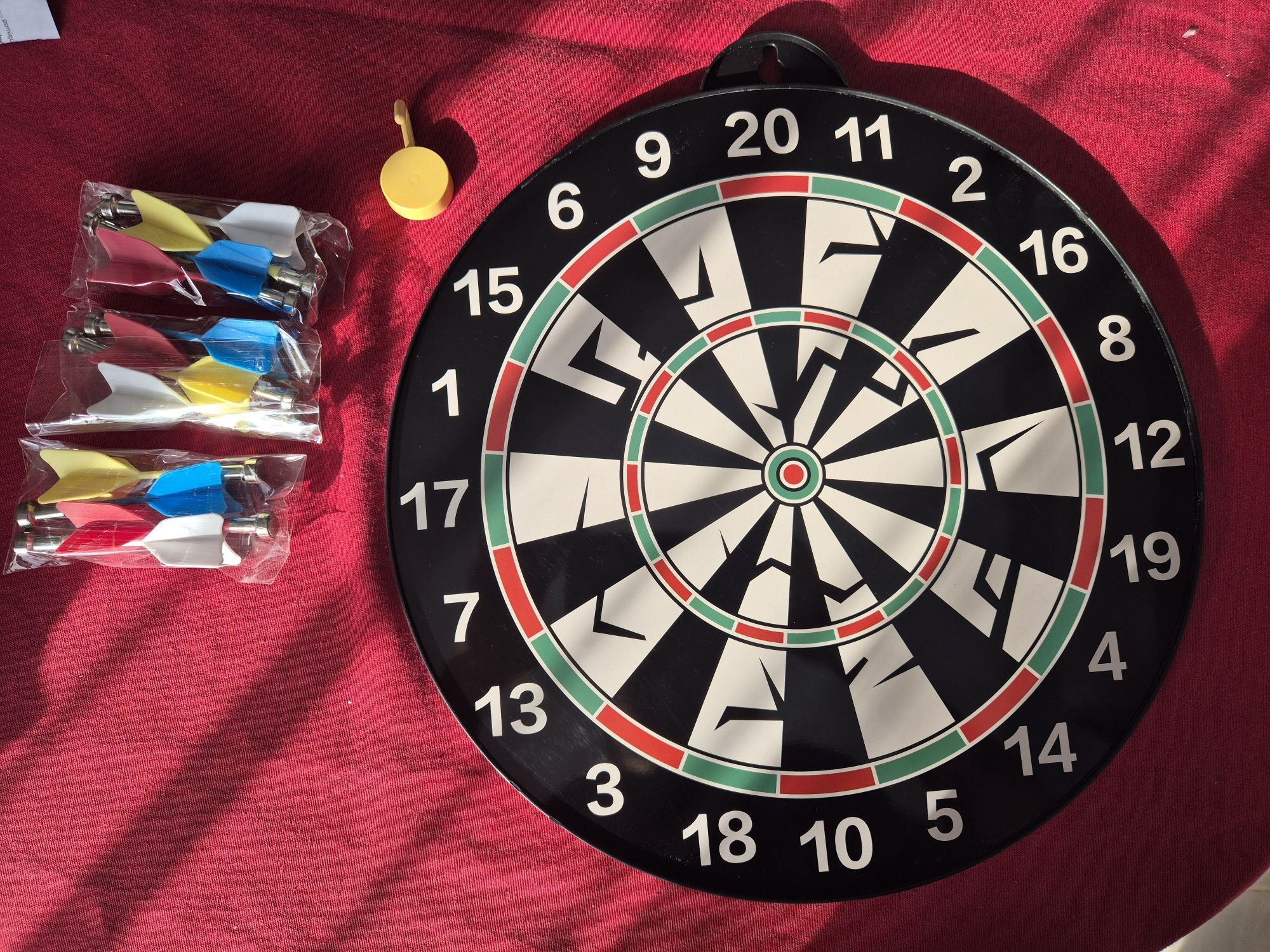 Dart dwustronny magnetyczny zestaw dla dzieci 3+ NOWY