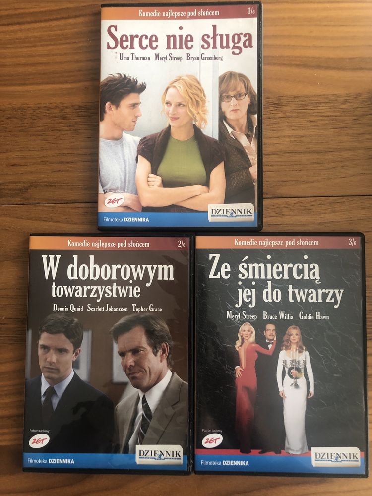 DVD: Serce nie sluga, W doborowym towarzystwie, Ze śmiercią jej do twa