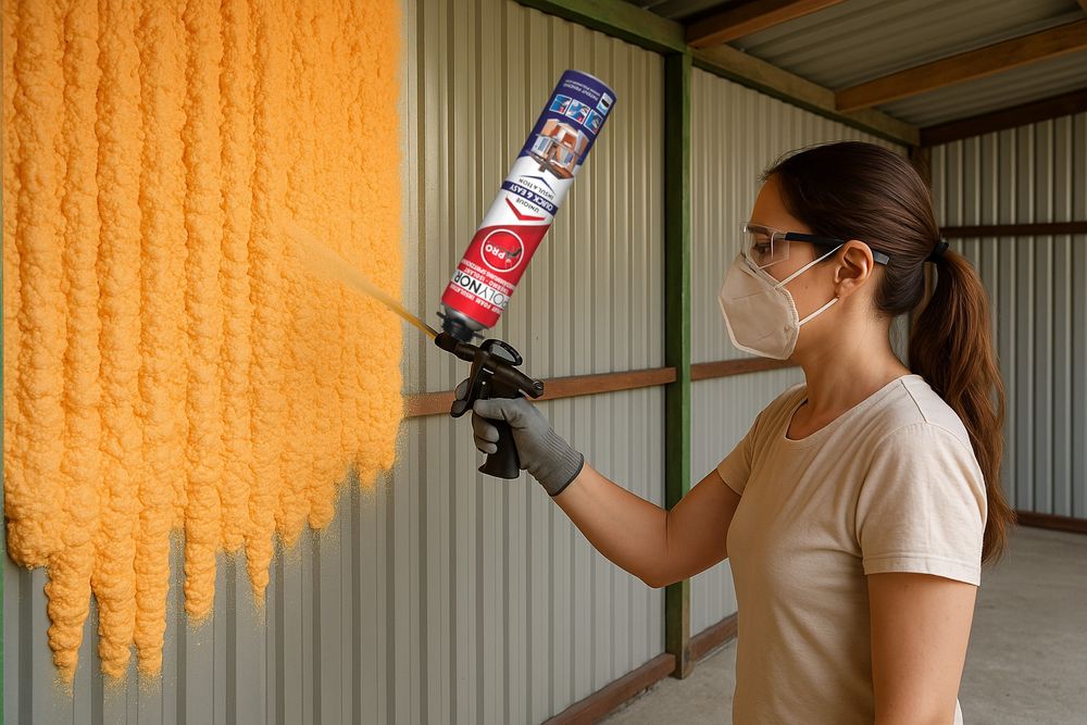 POLYNOR PRO pianka ociepleniowa izolacja natryskowa