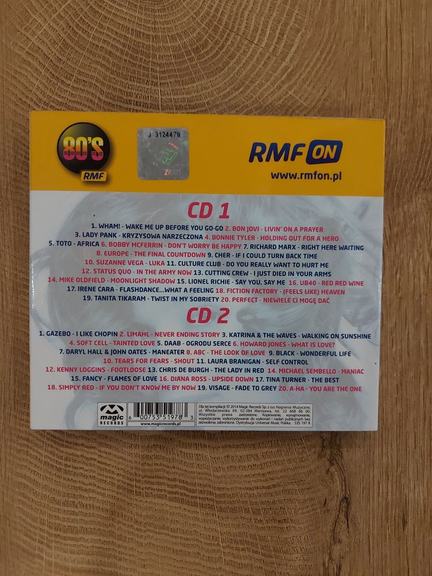 Rmf On 80s płyta Cd